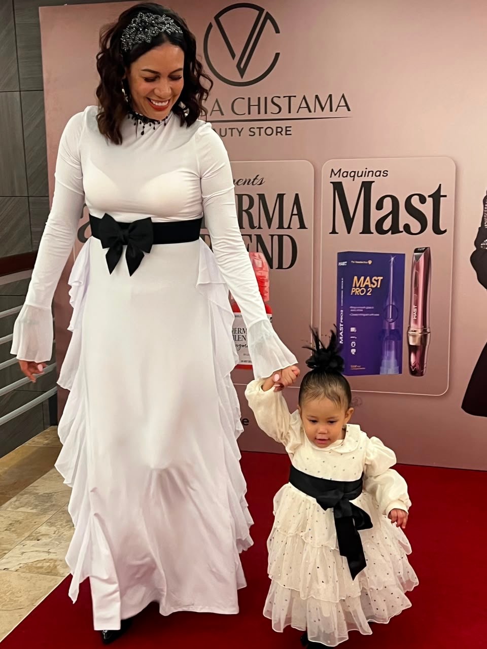 May Ramírez en el red carpet del Congreso CIM