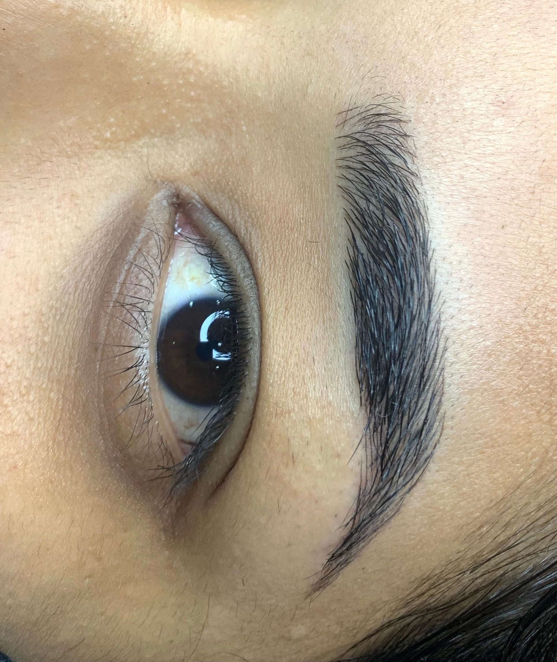 Hair Strokes — Proceso